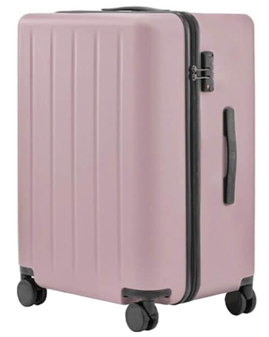 Фотография Чемодан Xiaomi NinetyGo Danube Max Luggage 22" Pink Фотография Чемодан Xiaomi NinetyGo Danube Max Luggage 22" Pink