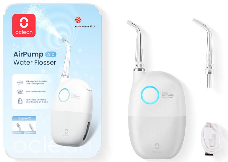 Фото Ирригатор Xiaomi Oclean Oral Irrigator А10 Grey Фото Ирригатор Xiaomi Oclean Oral Irrigator А10 Grey