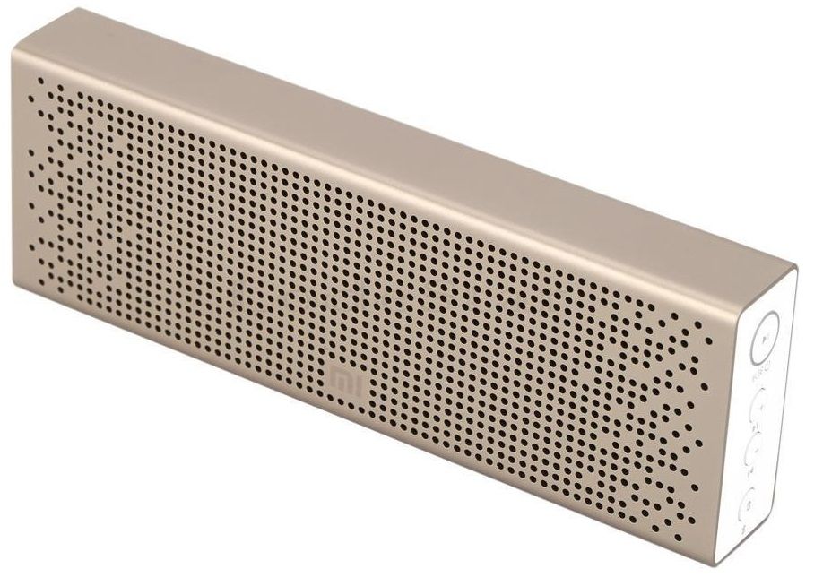 Фото Колонка Xiaomi Mi Bluetooth Speaker Gold Фото Колонка Xiaomi Mi Bluetooth Speaker Gold