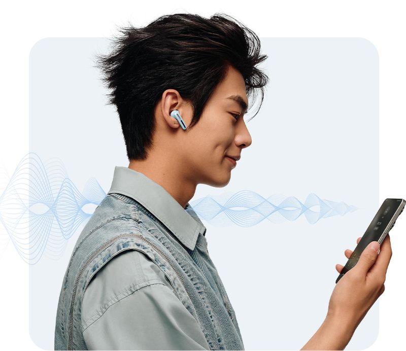 Картинка Наушники Xiaomi Redmi Buds 6 Active Black Картинка Наушники Xiaomi Redmi Buds 6 Active Black