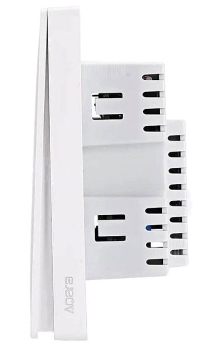 Фотография Выключатель Xiaomi Aqara Smart Wall Switch D1 Single Rocker (QBKG21LM) Фотография Выключатель Xiaomi Aqara Smart Wall Switch D1 Single Rocker (QBKG21LM)