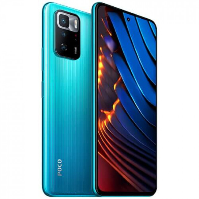 Картинка Смартфон Xiaomi Poco X3 GT 8/128Gb Blue Картинка Смартфон Xiaomi Poco X3 GT 8/128Gb Blue