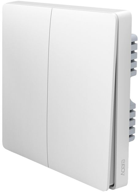 Цена Выключатель Xiaomi Aqara Smart Wall Switch H1 Double Rocker White (WS-EUK02) Цена Выключатель Xiaomi Aqara Smart Wall Switch H1 Double Rocker White (WS-EUK02)