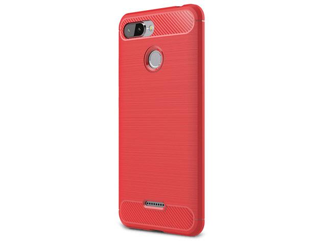 Фото Чехол Yotrix Rugged Armor для Xiaomi Redmi 6 (красный. гелевый) Фото Чехол Yotrix Rugged Armor для Xiaomi Redmi 6 (красный. гелевый)
