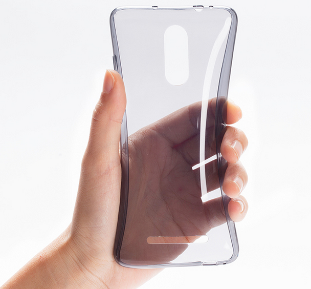 Картинка Чехол-бампер transparent silicon для Redmi Note 3 (Dark) Картинка Чехол-бампер transparent silicon для Redmi Note 3 (Dark)