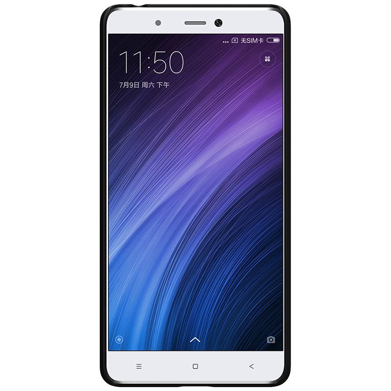 Фотография Чехол-бампер Back Case Xiaomi Redmi 4 Pro (Black) Nillkin