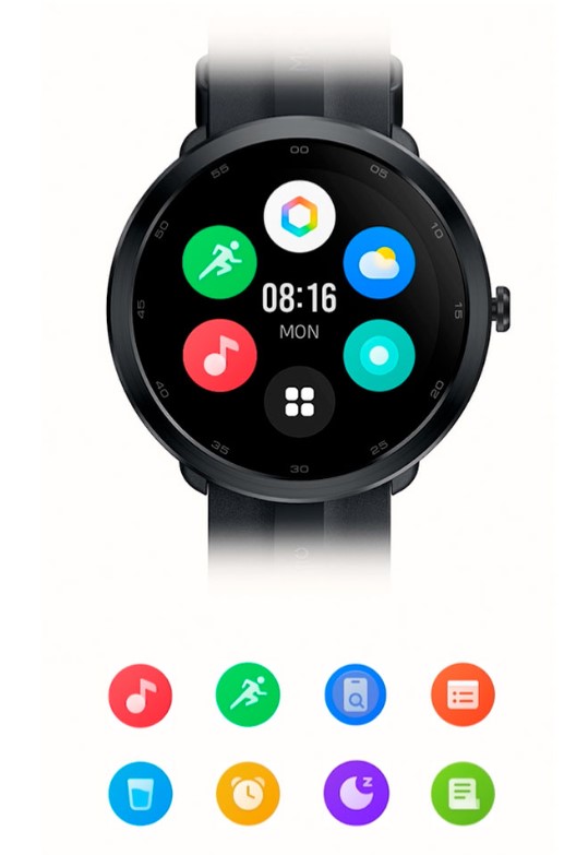 Картинка Умные часы Xiaomi 70mai Maimo Watch R (GPS) WT2001 Black Картинка Умные часы Xiaomi 70mai Maimo Watch R (GPS) WT2001 Black