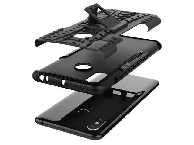 Фотография Чехол Yotrix Shockproof case для Xiaomi Mi Max 3 (черный, пластиковый) Фотография Чехол Yotrix Shockproof case для Xiaomi Mi Max 3 (черный, пластиковый)