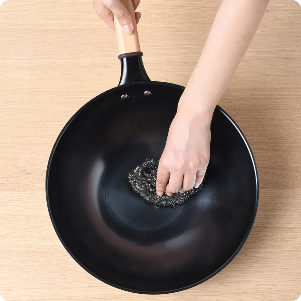Сковорода-вок Xiaomi Taste Plus Motomi Iron Wok Without Coating заказать Сковорода-вок Xiaomi Taste Plus Motomi Iron Wok Without Coating заказать