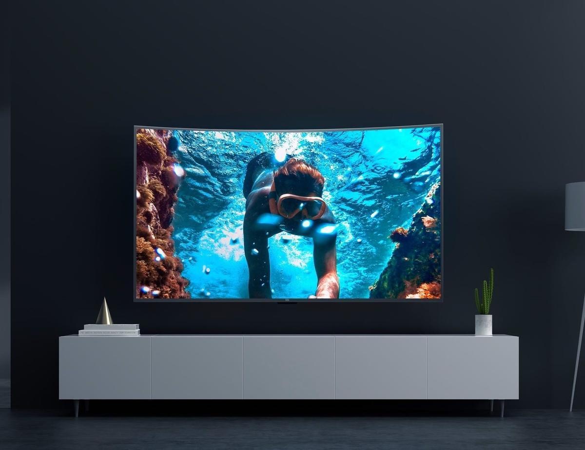Телевизор Xiaomi Mi TV 4S 55" Curved 2+8Gb заказать Телевизор Xiaomi Mi TV 4S 55" Curved 2+8Gb заказать