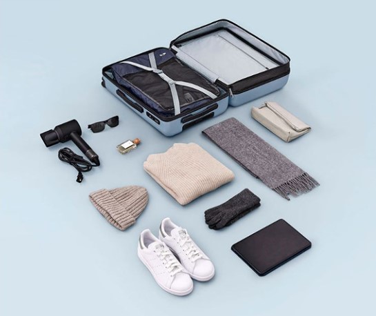 Фотография Чемодан Xiaomi NinetyGo Rhine PRO Luggage 24'' Blue Фотография Чемодан Xiaomi NinetyGo Rhine PRO Luggage 24'' Blue