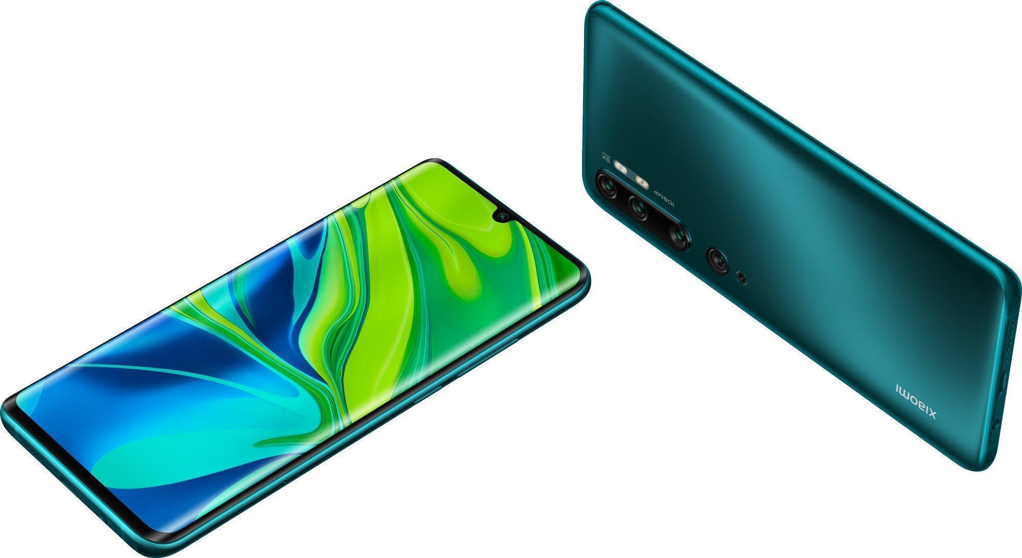 Фотография Смартфон Xiaomi Mi Note 10 Pro 8/256Gb Green Фотография Смартфон Xiaomi Mi Note 10 Pro 8/256Gb Green