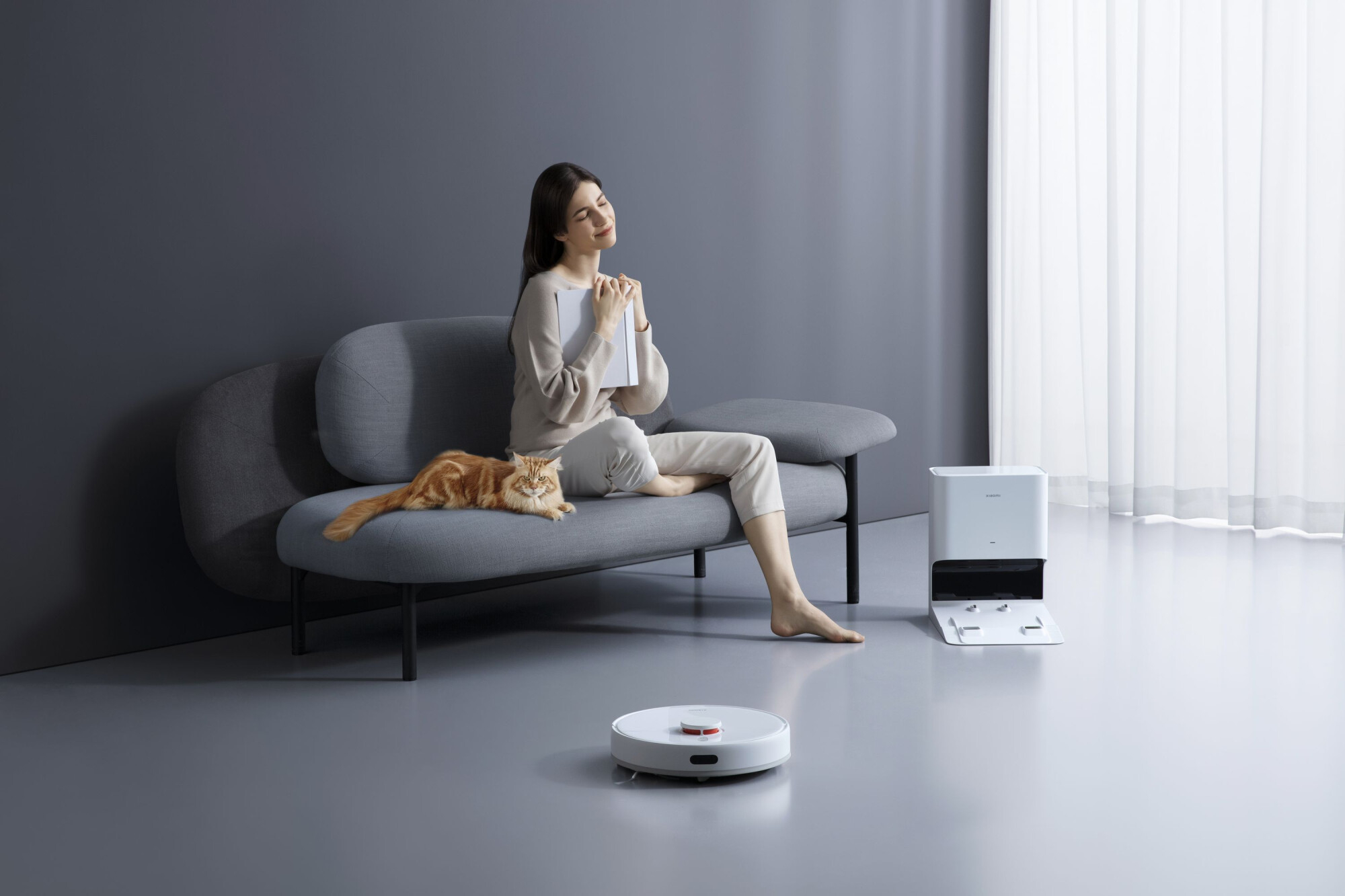 Робот-пылесос Xiaomi Robot Vacuum X10 White Казахстан Робот-пылесос Xiaomi Robot Vacuum X10 White Казахстан