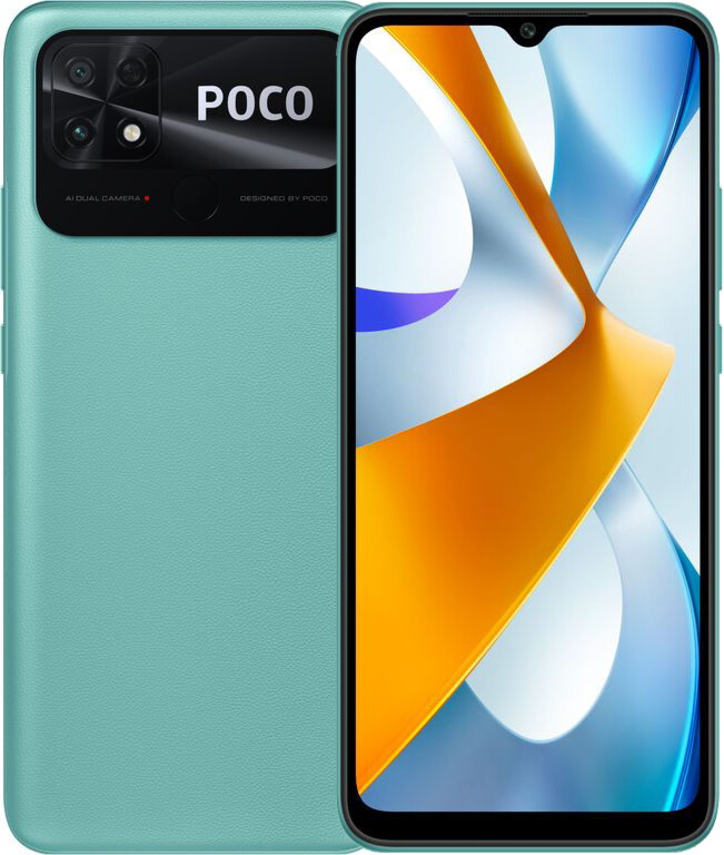 Фото Смартфон Xiaomi Poco C40 4/64Gb Green Фото Смартфон Xiaomi Poco C40 4/64Gb Green