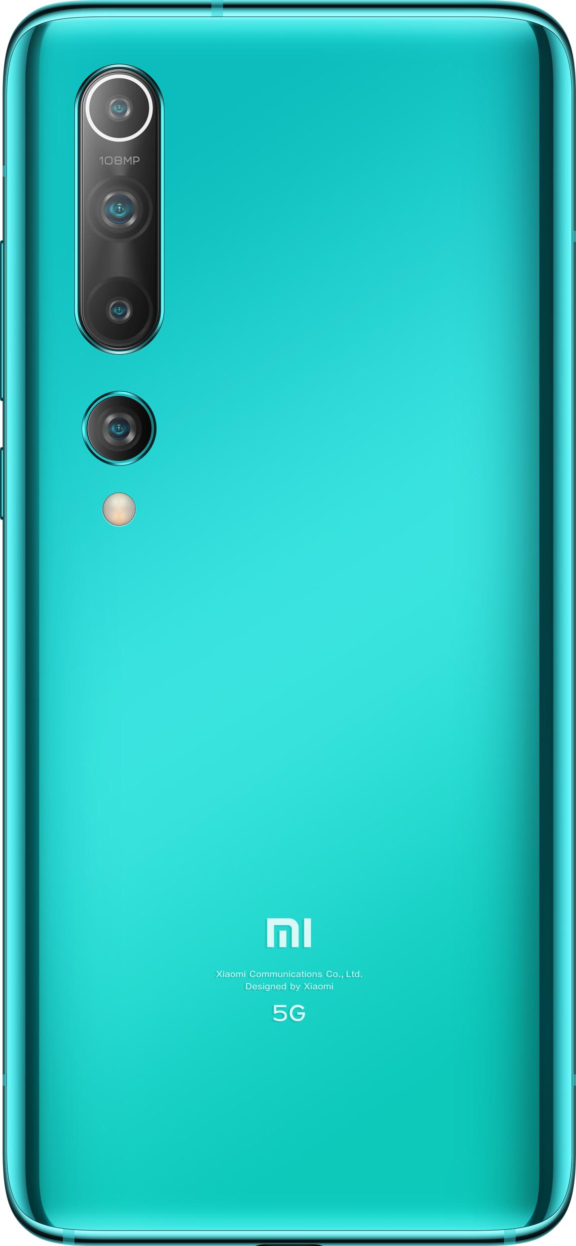 Картинка Смартфон Xiaomi Mi 10 8/128Gb Coral Green Картинка Смартфон Xiaomi Mi 10 8/128Gb Coral Green
