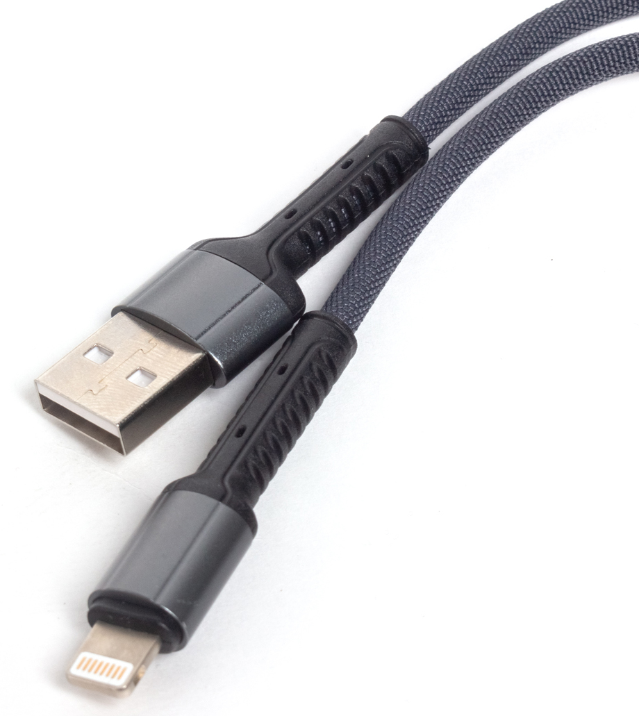 Фото Кабель LDNIO LS64 Fast Charge USB-Lightning Grey 2.0 m (40647) Фото Кабель LDNIO LS64 Fast Charge USB-Lightning Grey 2.0 m (40647)