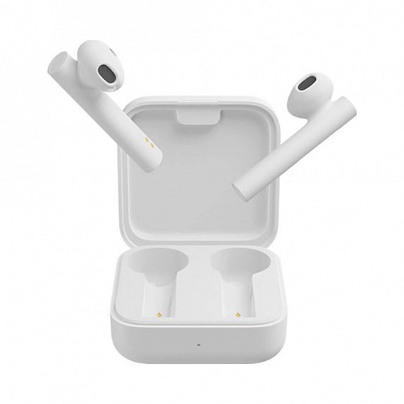 Фото Наушники Xiaomi Mi True Wireless Earphones 2 Basic White (TWSEJ08WM) Фото Наушники Xiaomi Mi True Wireless Earphones 2 Basic White (TWSEJ08WM)
