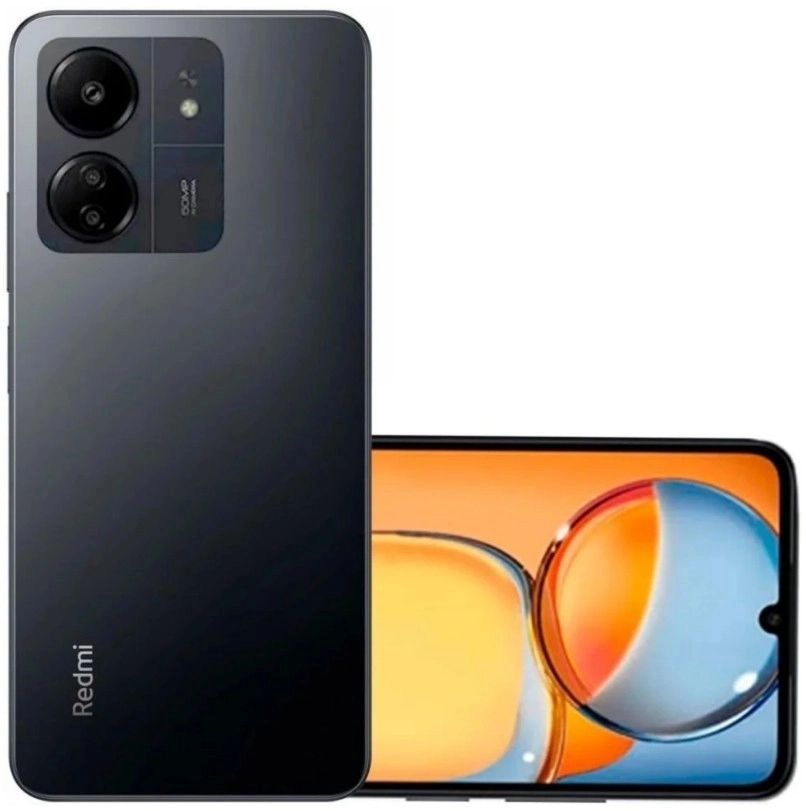 Картинка Смартфон Xiaomi Redmi 13C 6/128Gb Black Картинка Смартфон Xiaomi Redmi 13C 6/128Gb Black
