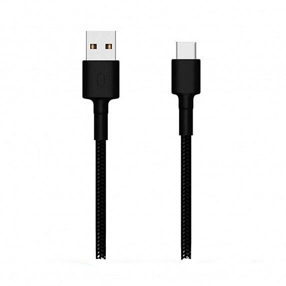 Фото Кабель Xiaomi Mi Braided USB Type-C 100cm (Black) Фото Кабель Xiaomi Mi Braided USB Type-C 100cm (Black)