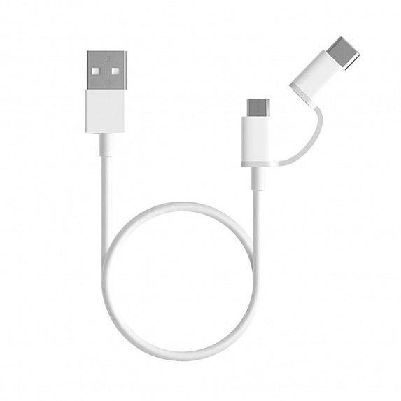 Цена Кабель Xiaomi Mi 2-in-1 USB (Micro USB to Type C) 100cm Цена Кабель Xiaomi Mi 2-in-1 USB (Micro USB to Type C) 100cm