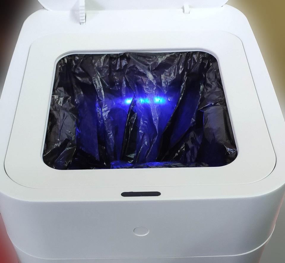 Фото Умное мусорное ведро Xiaomi Townew Smart Trash Can T1 White Фото Умное мусорное ведро Xiaomi Townew Smart Trash Can T1 White