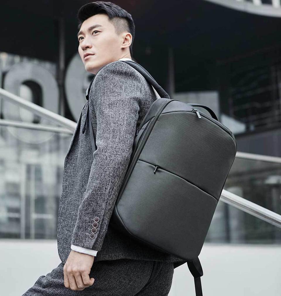 Фотография Рюкзак Xiaomi 90Points Multitasker Business Travel Backpack Black Фотография Рюкзак Xiaomi 90Points Multitasker Business Travel Backpack Black