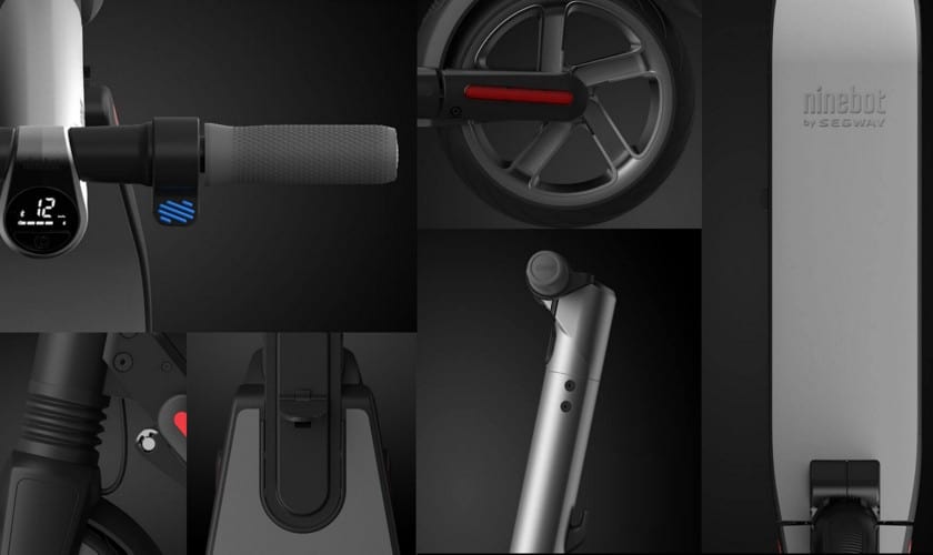 Фото Электрический самокат Segway Ninebot Kick Scooter ES4 Фото Электрический самокат Segway Ninebot Kick Scooter ES4
