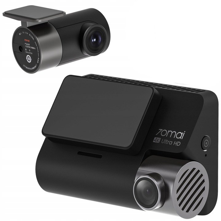 Фото Видеорегистратор Xiaomi 70mai Dash Cam 4K (A800S) + Rear Camera Kit Фото Видеорегистратор Xiaomi 70mai Dash Cam 4K (A800S) + Rear Camera Kit