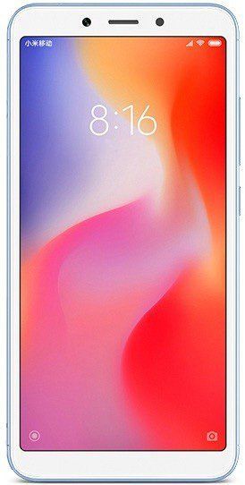 Фотография Смартфон Xiaomi Redmi 6 32Gb Blue Фотография Смартфон Xiaomi Redmi 6 32Gb Blue