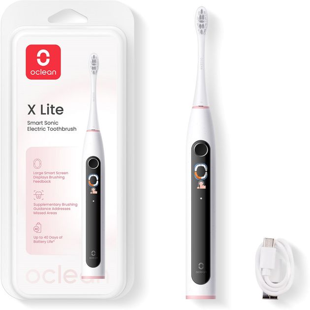 Зубная щетка Xiaomi Oclean X Lite Grey Казахстан Зубная щетка Xiaomi Oclean X Lite Grey Казахстан
