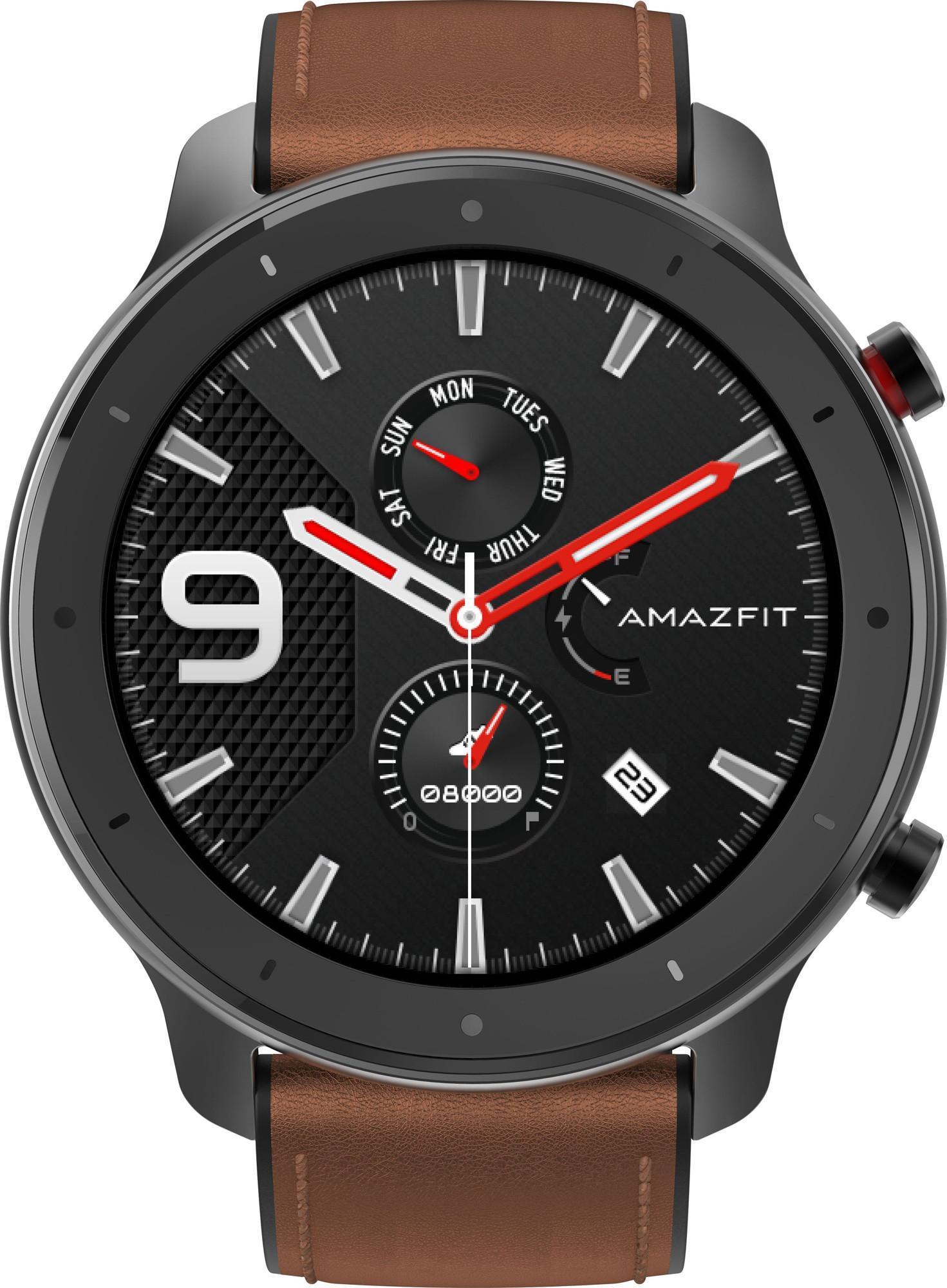 Фотография Умные часы Xiaomi Amazfit GTR 47mm Aluminum Alloy Фотография Умные часы Xiaomi Amazfit GTR 47mm Aluminum Alloy