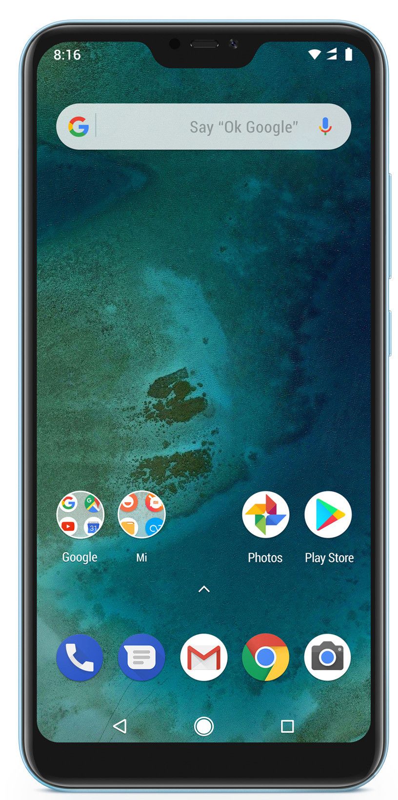 Фотография Смартфон Xiaomi Mi A2 Lite 4+64Gb Blue Фотография Смартфон Xiaomi Mi A2 Lite 4+64Gb Blue