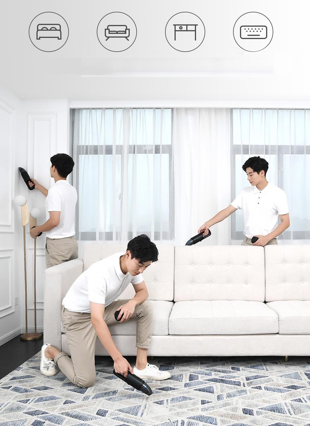 Пылесос автомобильный Xiaomi Cleanfly Wireless Car Vacuum Cleaner заказать Пылесос автомобильный Xiaomi Cleanfly Wireless Car Vacuum Cleaner заказать