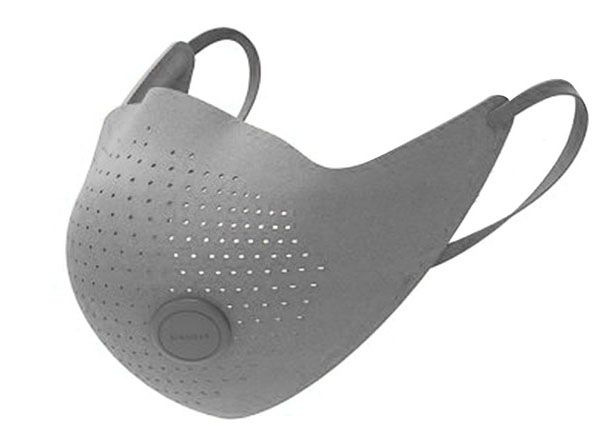 Фото Маска для очистки воздуха Xiaomi MiJia AirWear Mask Grey Фото Маска для очистки воздуха Xiaomi MiJia AirWear Mask Grey