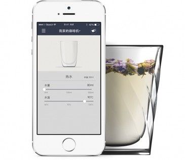 Картинка Кофеварка Xiaomi Scishare Capsule Картинка Кофеварка Xiaomi Scishare Capsule