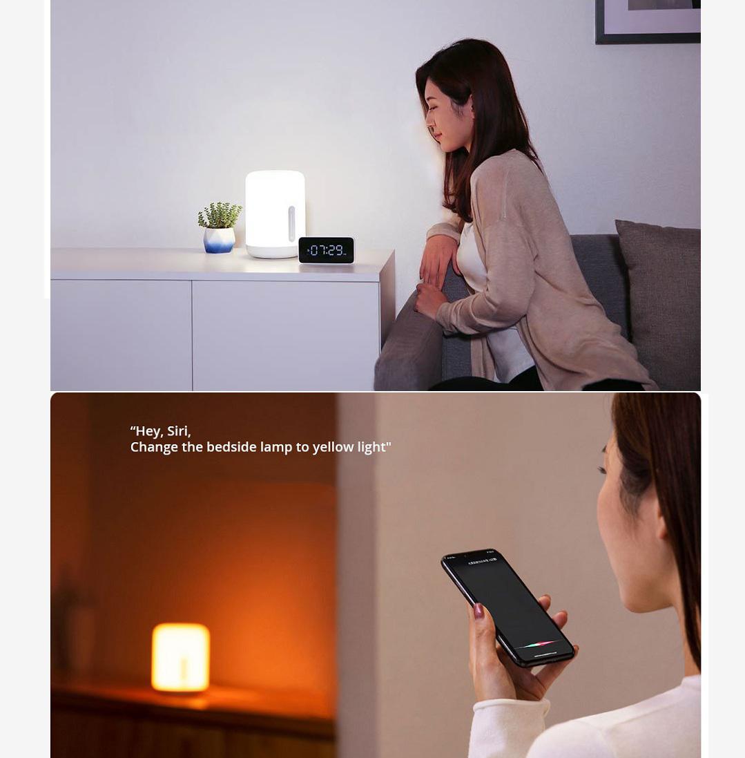 Лампа прикроватная Xiaomi MiJia Bedside Lamp V2 (MJCTD02YL) Казахстан Лампа прикроватная Xiaomi MiJia Bedside Lamp V2 (MJCTD02YL) Казахстан