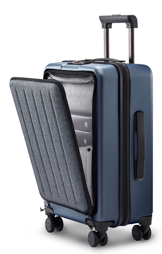 Картинка Чемодан Xiaomi NinetyGo Seine Luggage 20" Blue Картинка Чемодан Xiaomi NinetyGo Seine Luggage 20" Blue