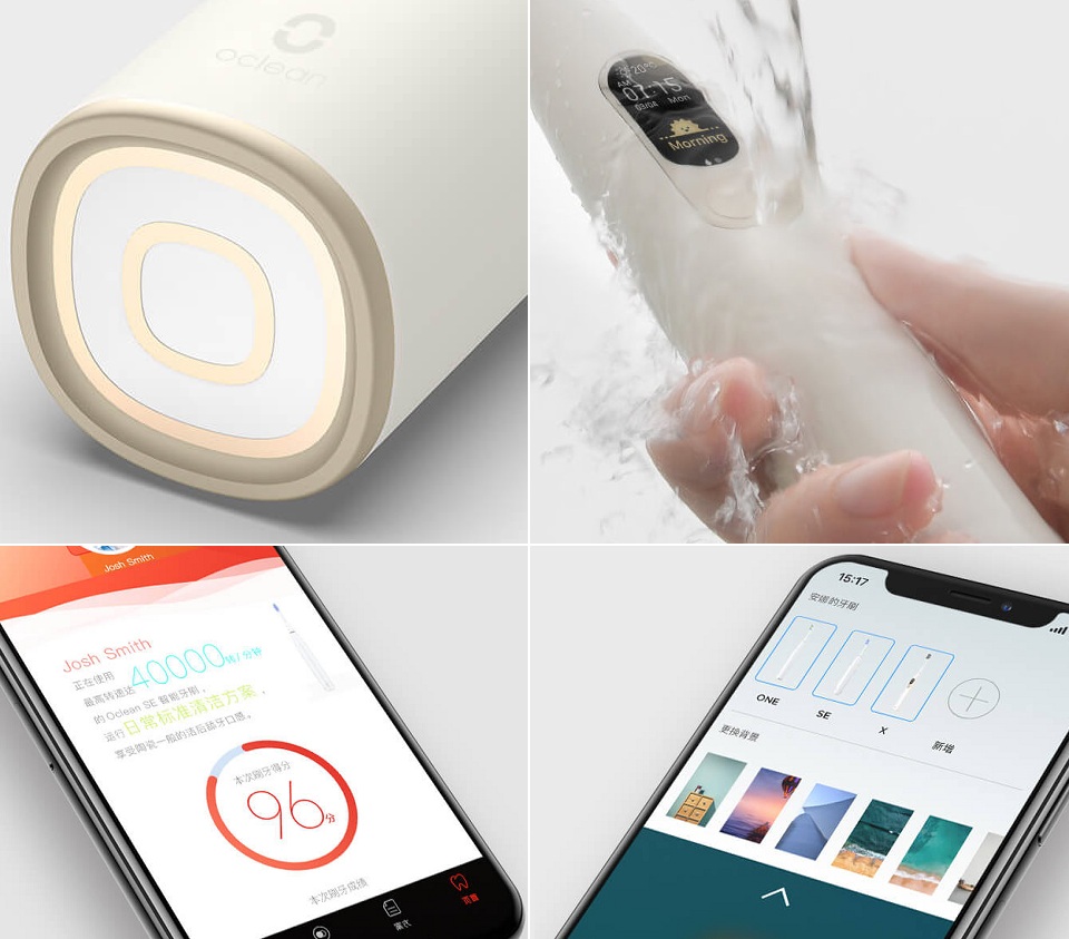 Купить Умная зубная щетка Xiaomi Oclean X Beige Купить Умная зубная щетка Xiaomi Oclean X Beige