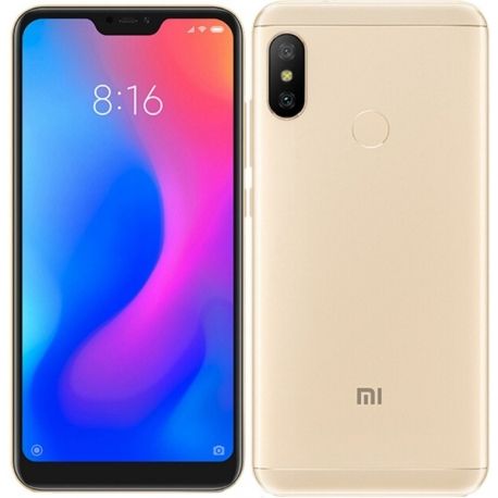 Картинка Смартфон Xiaomi Mi A2 Lite 3+32Gb Gold Картинка Смартфон Xiaomi Mi A2 Lite 3+32Gb Gold