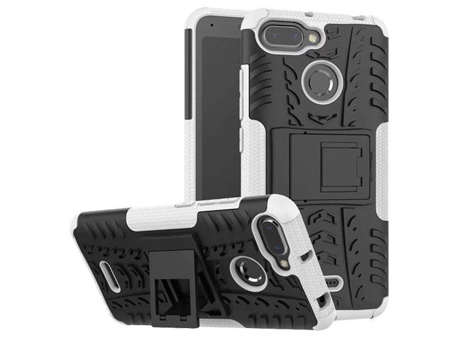 Фото Чехол Yotrix Shockproof case для Xiaomi Redmi 6 (белый, пластиковый) Фото Чехол Yotrix Shockproof case для Xiaomi Redmi 6 (белый, пластиковый)