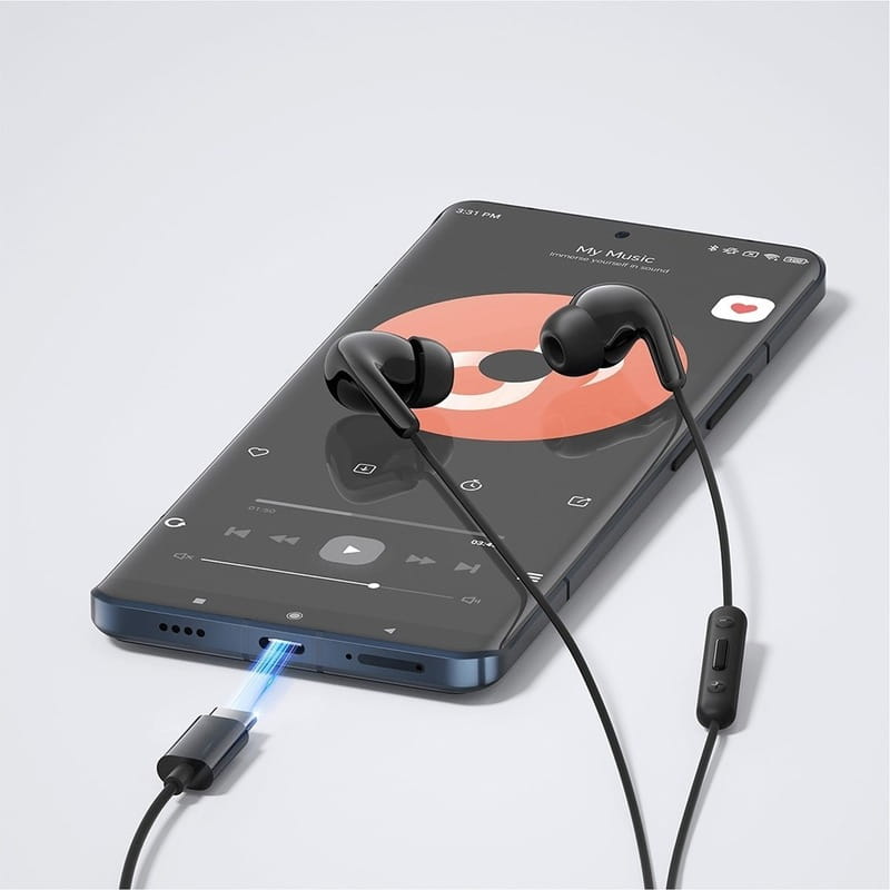 Наушники Xiaomi Type-C Earphones Black (M2413E1) заказать Наушники Xiaomi Type-C Earphones Black (M2413E1) заказать