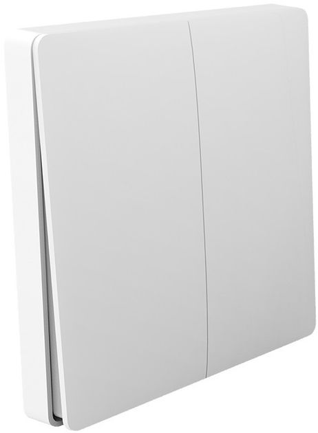 Фотография Выключатель Xiaomi Aqara Smart Wall Switch H1 Double Rocker White (WS-EUK02) Фотография Выключатель Xiaomi Aqara Smart Wall Switch H1 Double Rocker White (WS-EUK02)