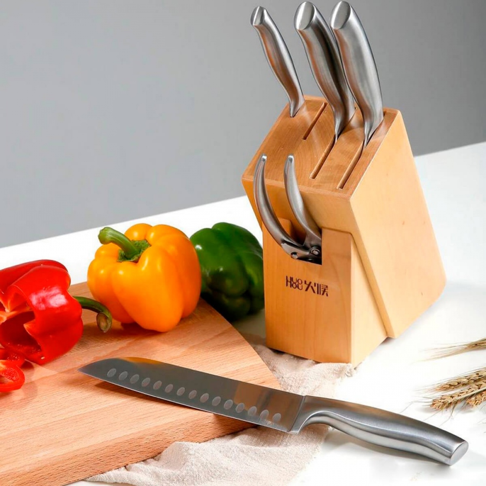 Цена Набор ножей Xiaomi Huo Hou Nano Knife Set 5 pcs. (HU0014) Цена Набор ножей Xiaomi Huo Hou Nano Knife Set 5 pcs. (HU0014)