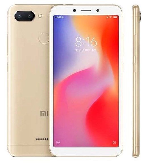 Смартфон Xiaomi Redmi 6 32Gb Gold