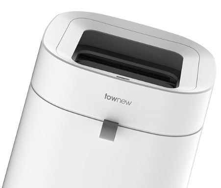 Картинка Умное мусорное ведро Xiaomi Townew Smart Trash Can T Air Lite White Картинка Умное мусорное ведро Xiaomi Townew Smart Trash Can T Air Lite White