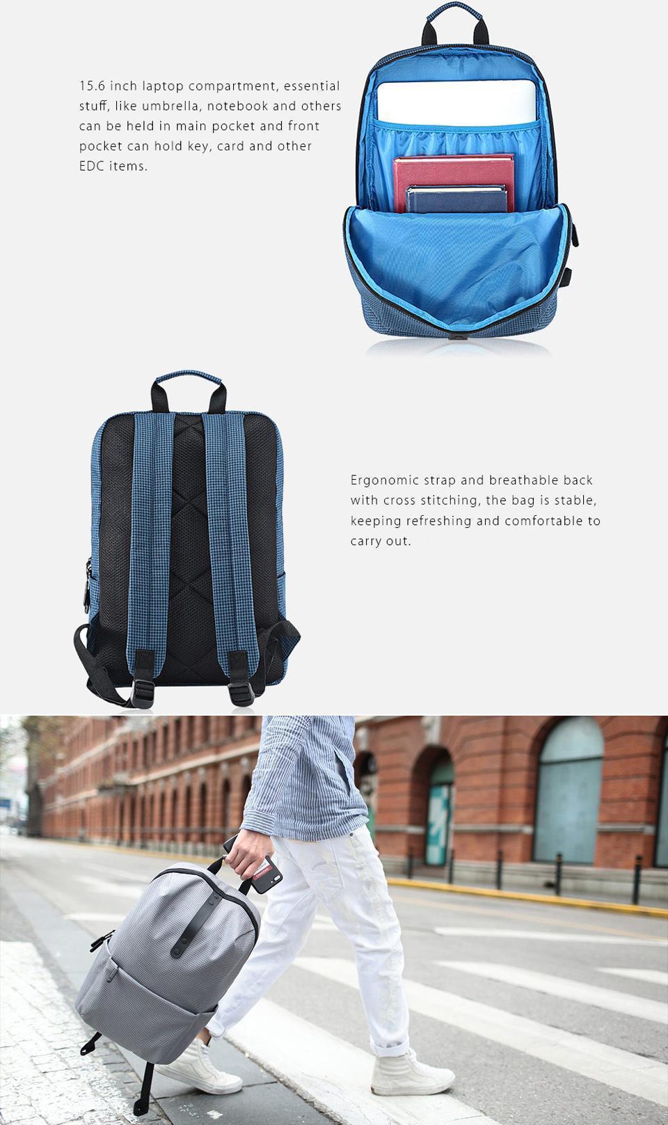 Цена Рюкзак Xiaomi College Leisure Backpack Grey Цена Рюкзак Xiaomi College Leisure Backpack Grey