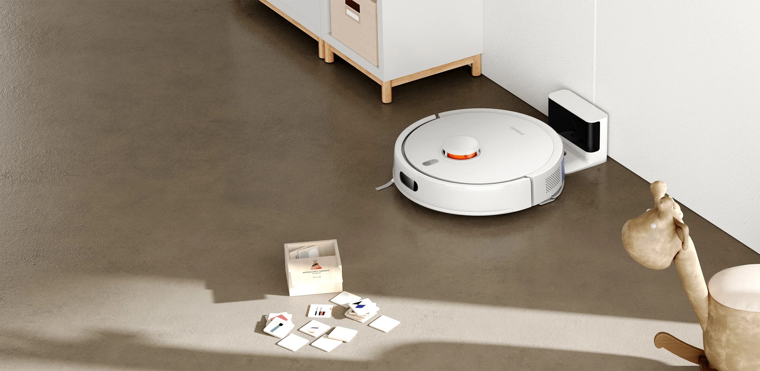 Робот-пылесос Xiaomi Robot Vacuum S20 White (D106) заказать Робот-пылесос Xiaomi Robot Vacuum S20 White (D106) заказать