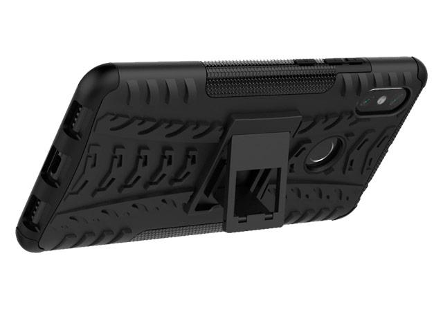 Картинка Чехол Yotrix Shockproof case для Xiaomi Mi Max 3 (черный, пластиковый) Картинка Чехол Yotrix Shockproof case для Xiaomi Mi Max 3 (черный, пластиковый)