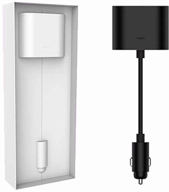 Фотография Адаптер RoidMi 1 to 2 charger adapter Black Фотография Адаптер RoidMi 1 to 2 charger adapter Black