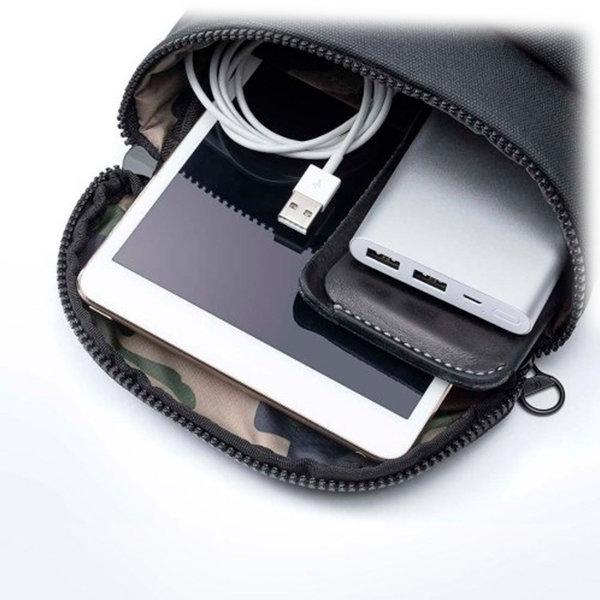 Фотография Сумка Xiaomi 90FUN Chic Leisure Waist Bag Black Фотография Сумка Xiaomi 90FUN Chic Leisure Waist Bag Black